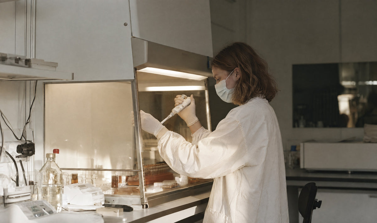 Accredited lab analysis
