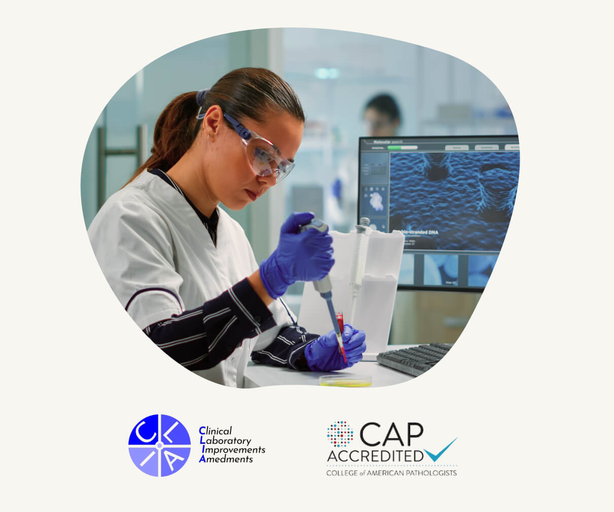 We use accredited lab testing